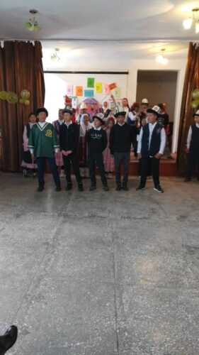Открытое мероприятия к празднику Нооруз в школе.